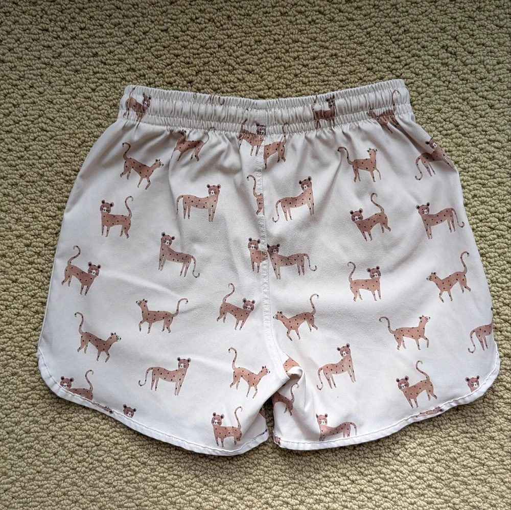 Rylee‎ + Cru | Kids Unisex Swim Trunk - Leopard